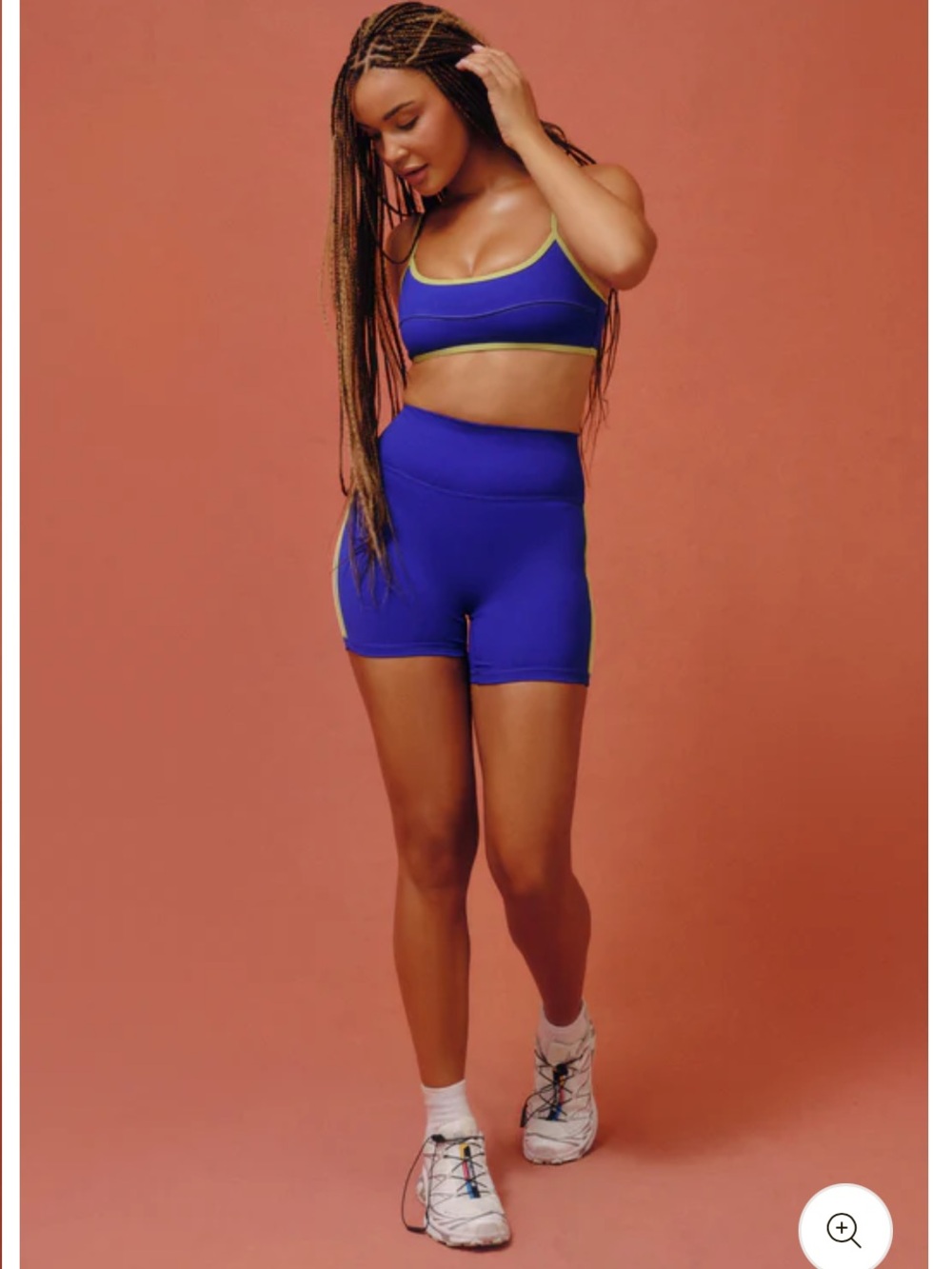 NWT Sportbody SET Active Shorts & Bra set in Toucan